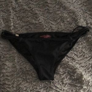 Black bikini bottom